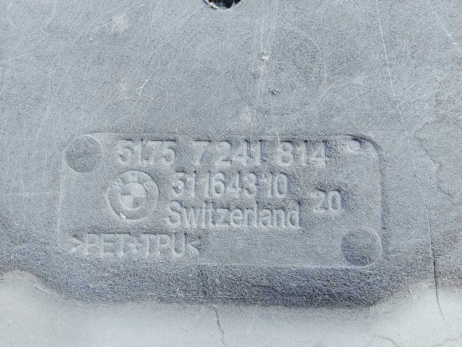 Osłona spodnia. Podłoga silnika BMW serii F30/31/34