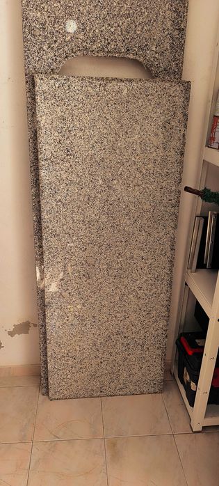 Bancada/Tampo de cozinha em Granito Cinzento