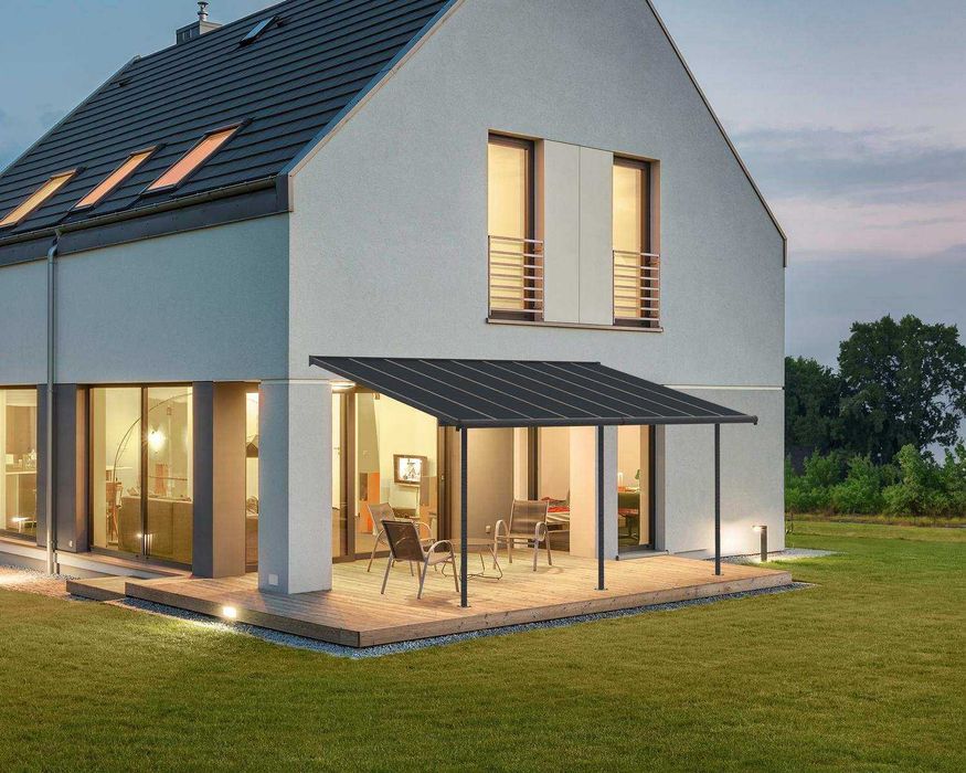 Coberturas de Terraço e Marquises por Medida | Policarbonato e Outros Materiais | Envio Nacional