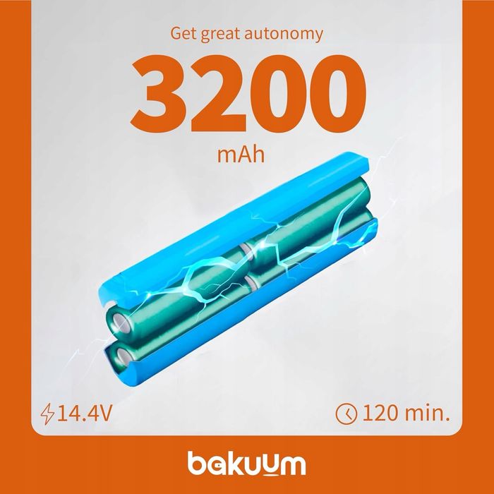 Akumulator 14,4 V 3200 mAh do odkurzacza automatycznego Cecotec Conga