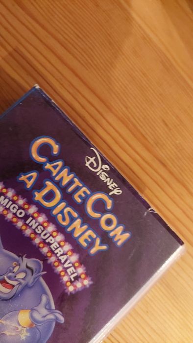 Cassetes VHS Cante com a Disney