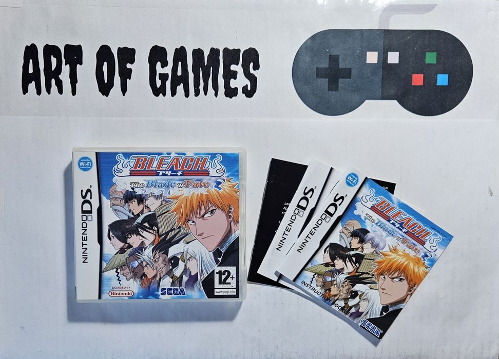 Bleach The Blade of Fate Nintendo DS 3DS Komplet 3xA BDB