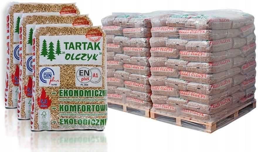 Pellet Olczyk Oryginalny A1 Certyfikowany - Cena z transportem