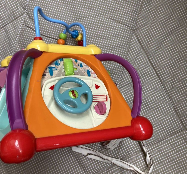 Детский Бизикуб, мультибокс  интерактивный