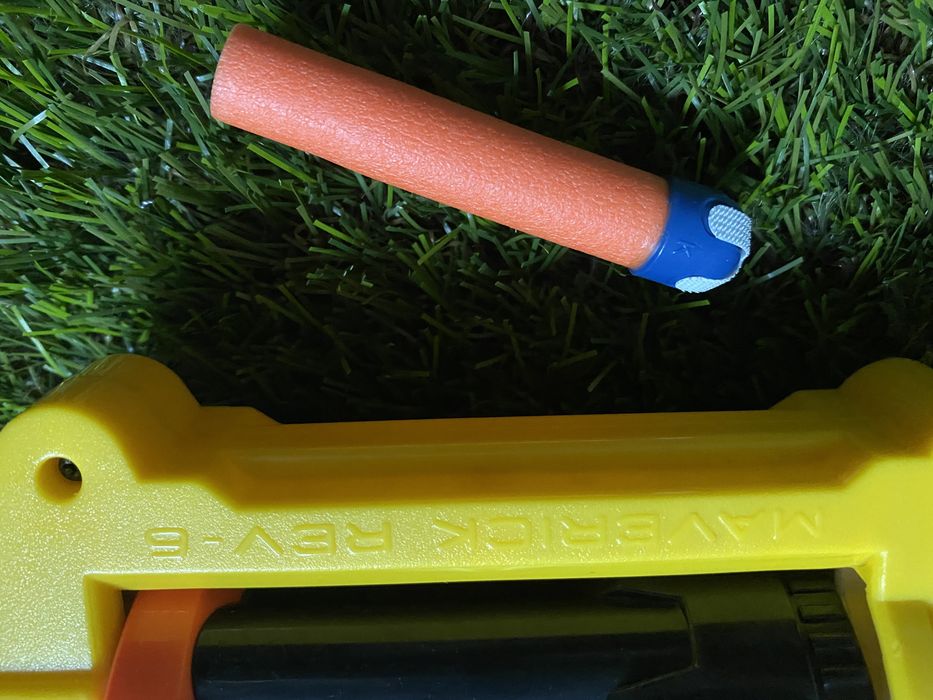 NERF 6 tiros