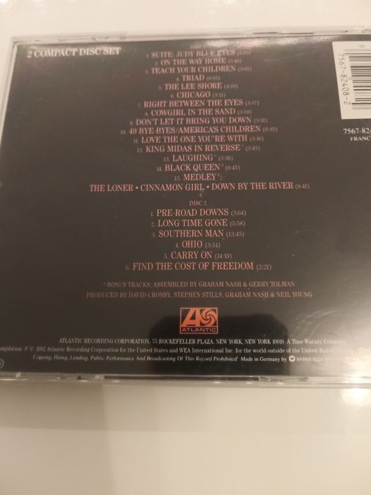 Crosby, Stills, Nash & Young – 4 Way Street , 2cd 1971 r.
