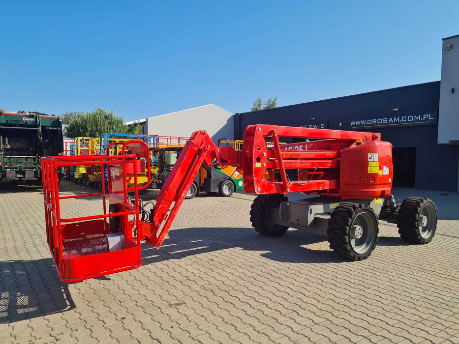 Podnośnik koszowy spalinowy Genie Z-45/25J wysokość robocza 16m, rok 2013