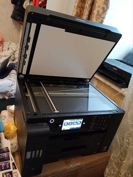 Принтер Epson EcoTank L15150 —   (принтер, сканер, копир, факс) А3+  (СНПЧ), бу