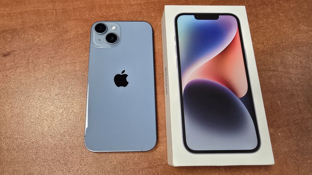 iPhone 14 128GB niebieski, stan bdb