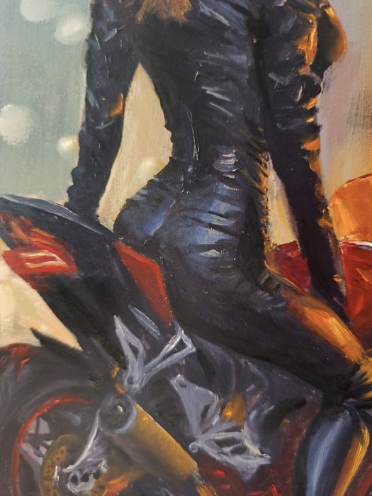 Картина "Мото" масло