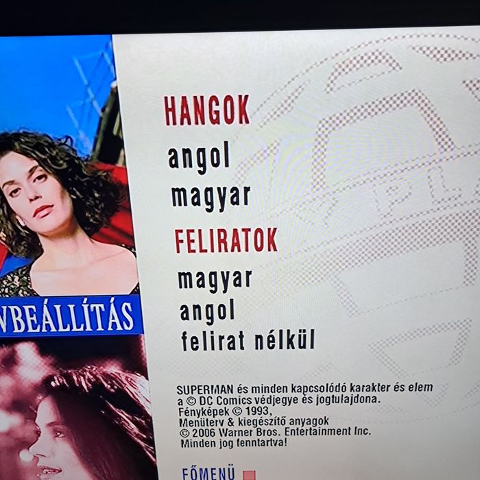 Lois I Clark sezon 1-4 dvd.Brak polskiego tłumaczenia
