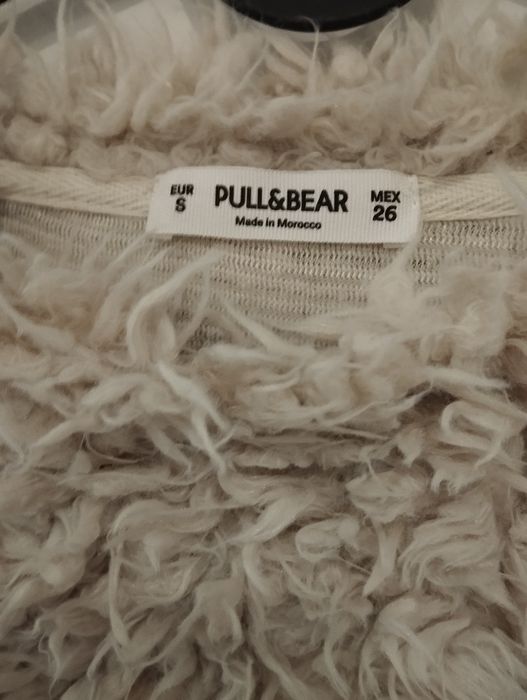 Bluza futrzana futerko pułk&bear S