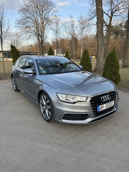 Piękna w bogatej konfiguracji Audi A6 s-line felgi 20’pnematyka