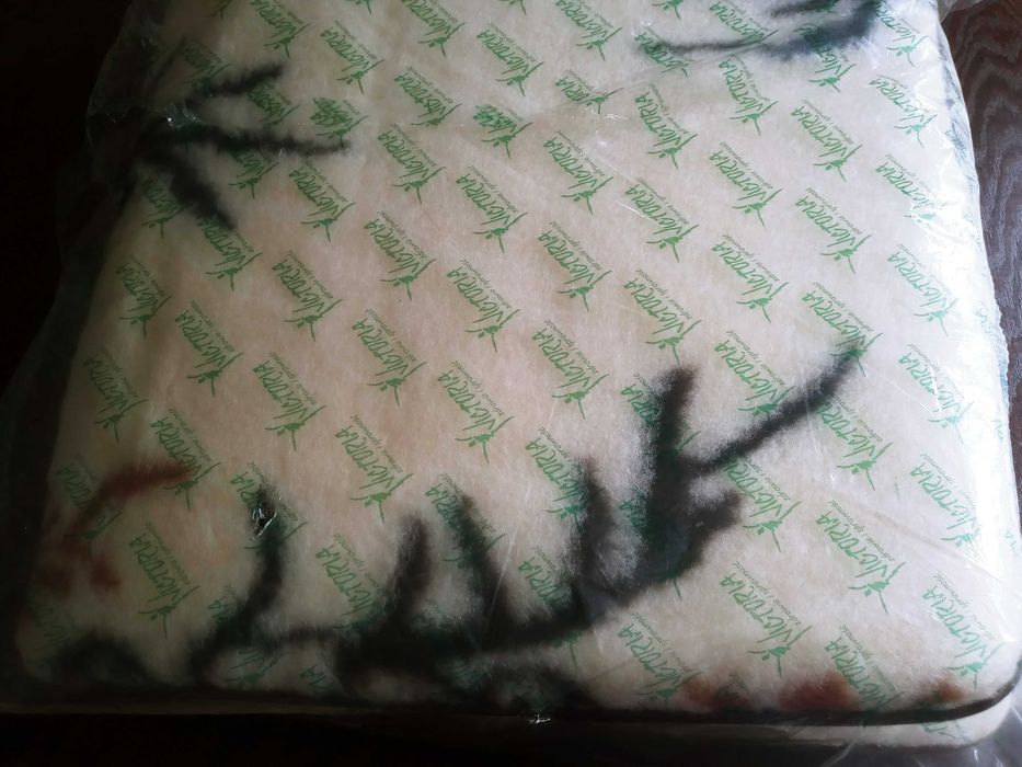 Wełniana nakładka na fotel krzesło