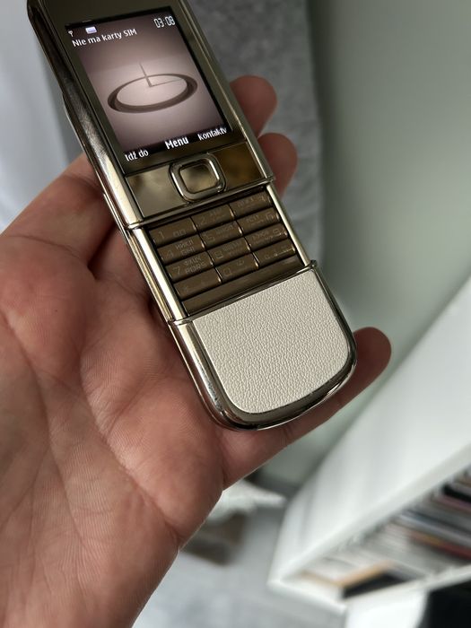 Ekskluzywna Nokia 8800 Gold Arte*Najwyższy Model*Biała Skóra/Najtaniej