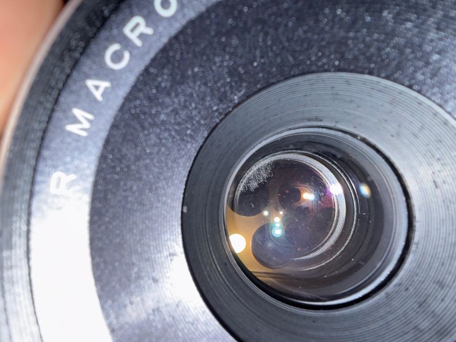 Remoção de fungos em lentes analógicas