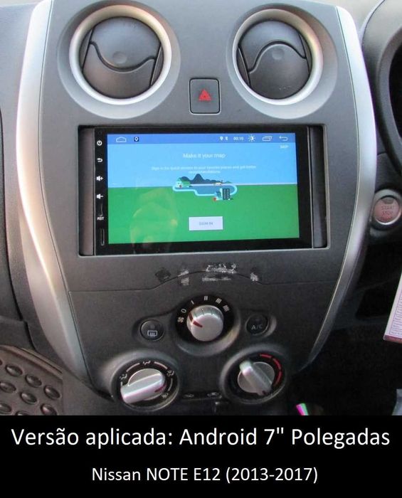 Rádio 2DIN • NISSAN • Note (2004 a 2017) • Android • E11 E12 [4+64GB]