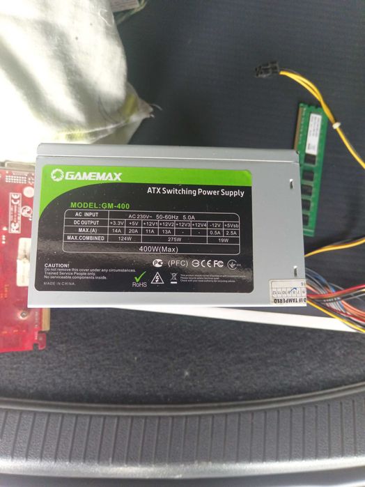 Блок GameMax GM. Оперативна пам'ять.відеокарта gf 9500