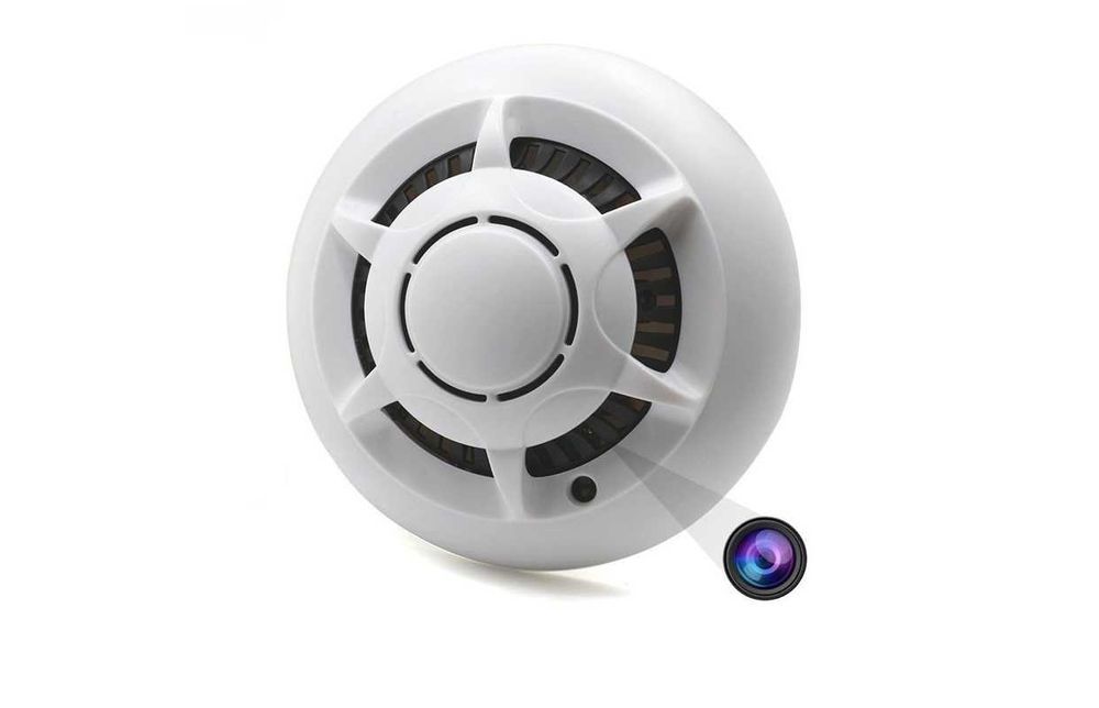 Kamera w Czujniku Dymu Szpiegowska Ukryta Wifi Full HD