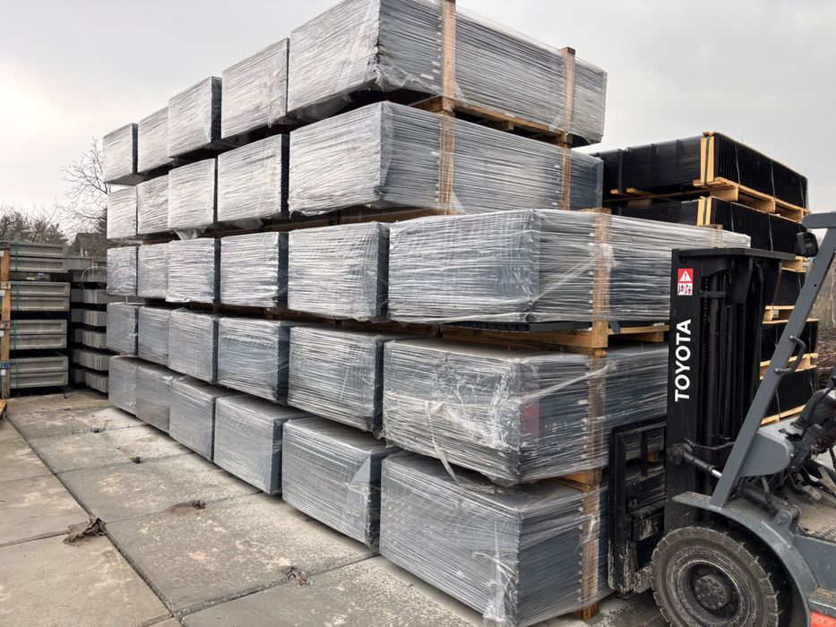 Słupek 60x40x1,5  Grafit Antracyt Czarny panelowy 200cm 230cm 260cm