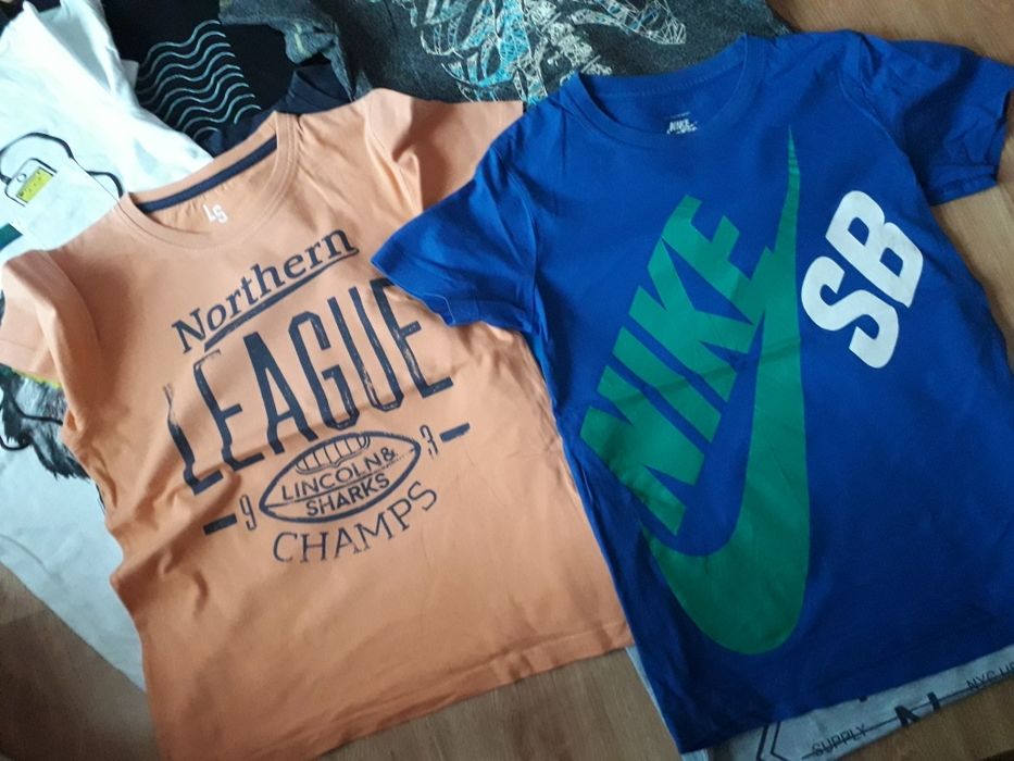 Koszulki 9 szt. bluzeczki t-shirt 134/140