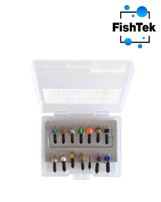 БЕЗМОТЫЛКА Зимние Мормышки для Рыбалки. Набор Безмотыльных Мормышек