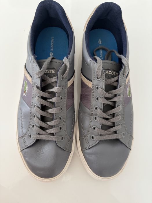 Кеди чоловічі, оригінал Lacoste, 43 розмір