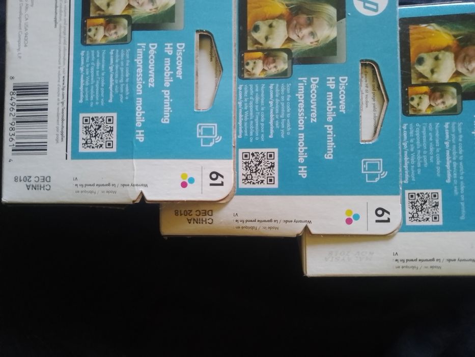 Оригінальні картриджі HP61,HP62,HP63,hp507X,hp507a