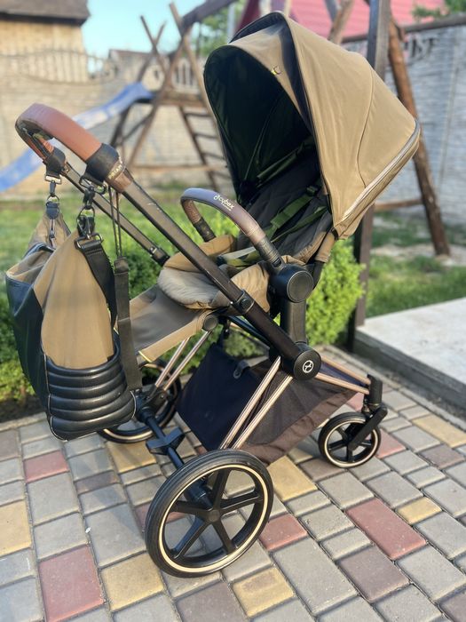 Коляска Cybex Priam 3в1 люлька, прогулянка, автокрісло