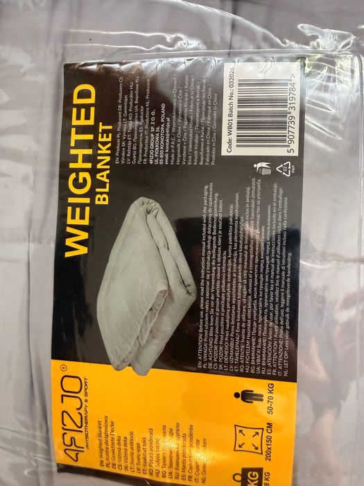 Kołdra obciążeniowa sensoryczna 6,8kg