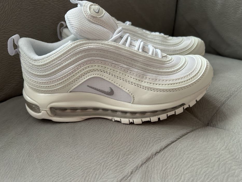 Nike Air Max 97 Triple White rozmiar 37,5 ( długość wkładki 23,5cm)