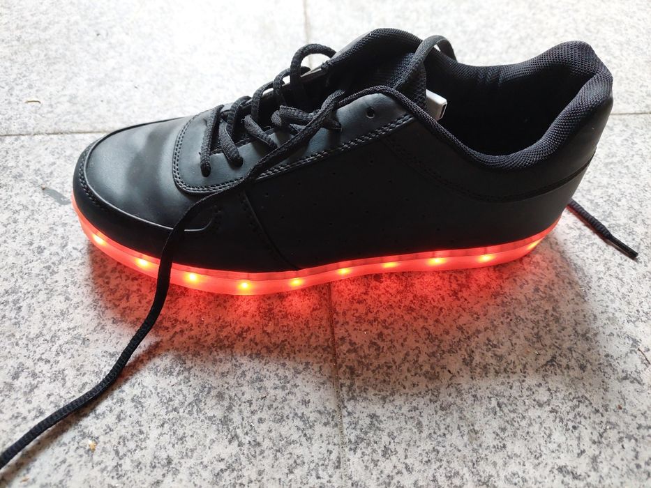 Sapatilhas com luz
