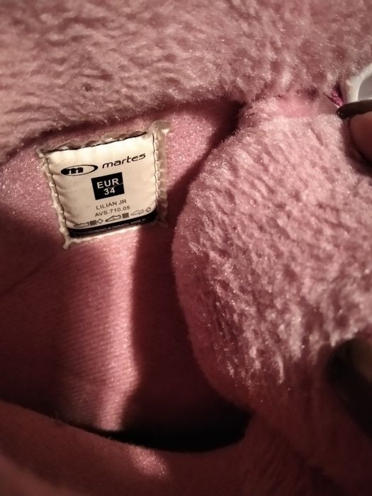 Śniegowce dziewczęce rozmiar 34