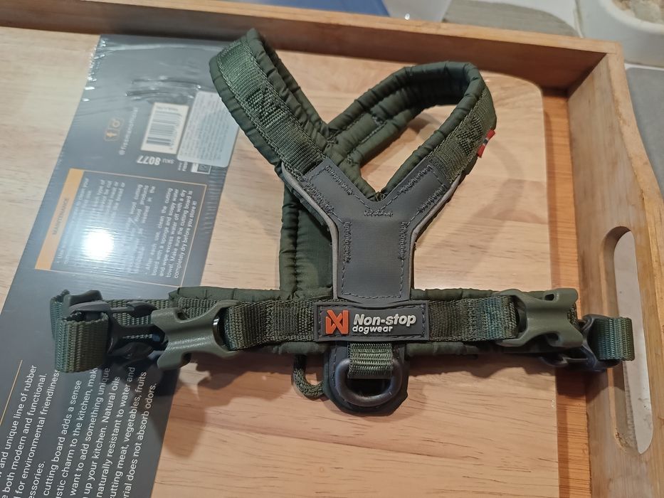 Шлей для собак Line harness 5.0 Non-stop dogwear Зелений 1 розмір 1