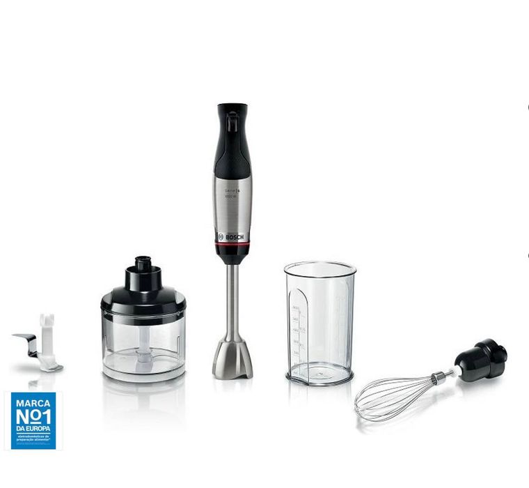 Varinha Mágica +Acessorios Bosch MSM6M622 Ergomaster 1000 W inox