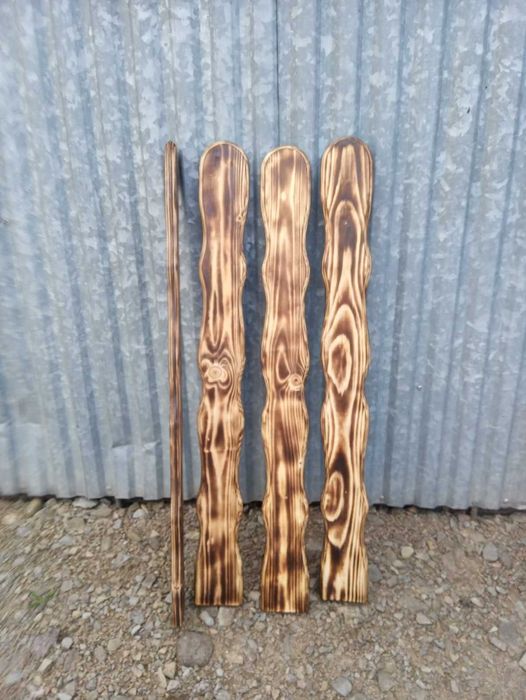 Sztachety Drewniane Balaski Sztachetki Ogrodzeniowe Świerkowe Płot