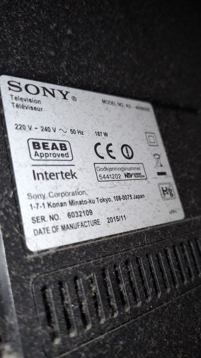 TV Sony Bravia 49" Full HD Smart TV