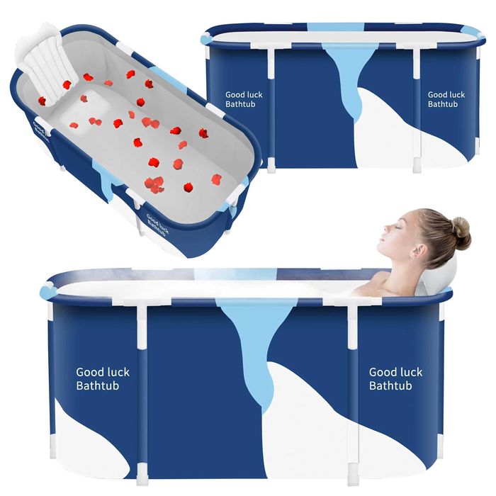 Składana Przenośna Wanna Dla Zwierząt Domowa do Kąpieli Morsowania