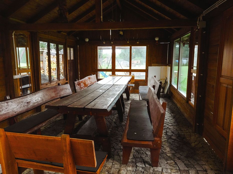 Domek do 15 osób | sauna, basen, plac zabaw | Pomocne