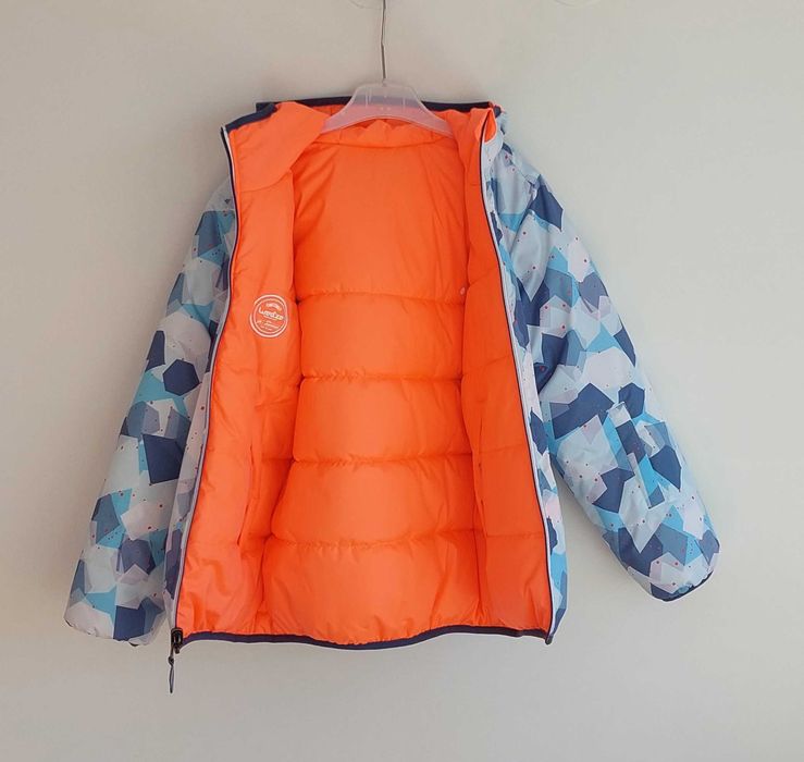 Kispo reversível para o frio tamanho 6 anos 115 - 124cm (COMO NOVO)