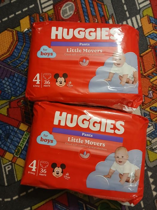 Huggies трусики хаггіс 4