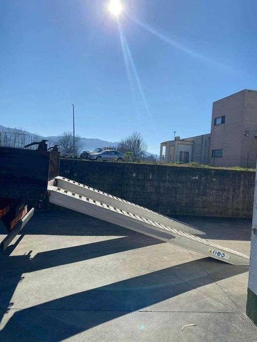 Rampas em alumínio até 12.000kg