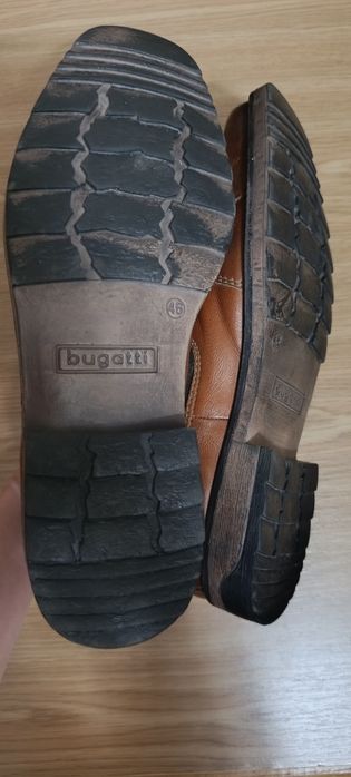 Чоловічі шкіряні черевики, ботинки, сапоги  Bugatti 46 розмір