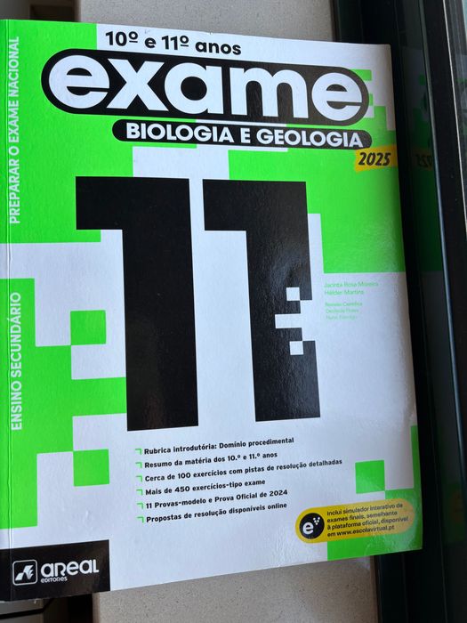 Livro Exame Biologia e Geologia 11.º ano