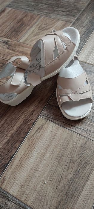 Sandalki sandały damskie nowe 40 41 K&M k&m