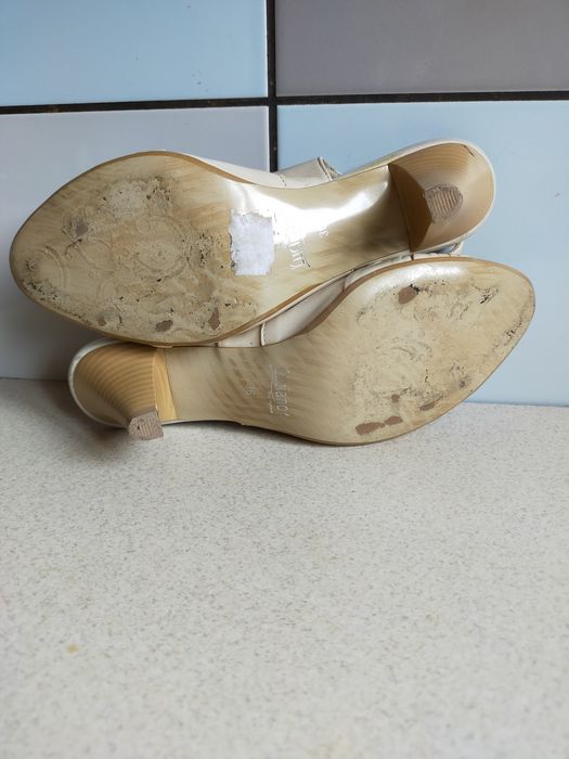 Buty Czółenka szpilk sandałyi Ryłko skórzane jak nowe 36/23 cm