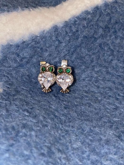 Продам серьги совы