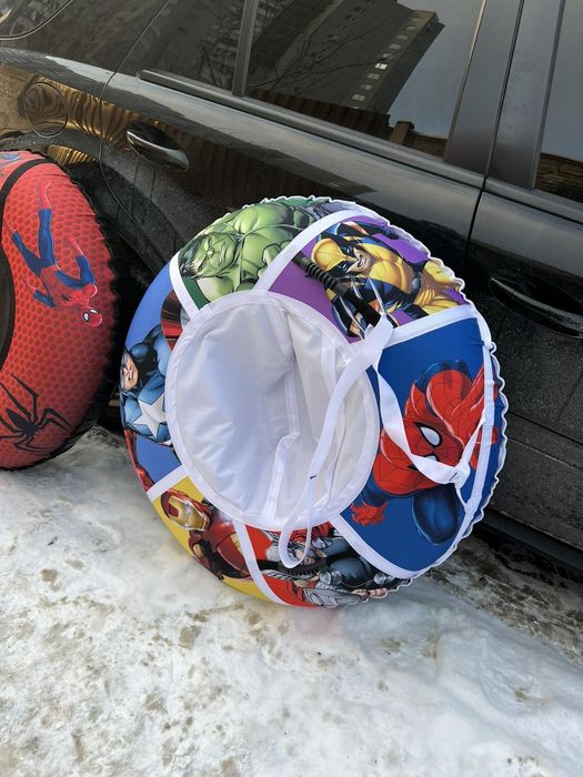 Тюбінг санки ватрушка з камерою 110 см