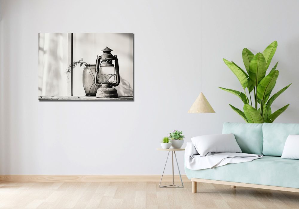 Obraz 100x70cm Lampa w Cieniach