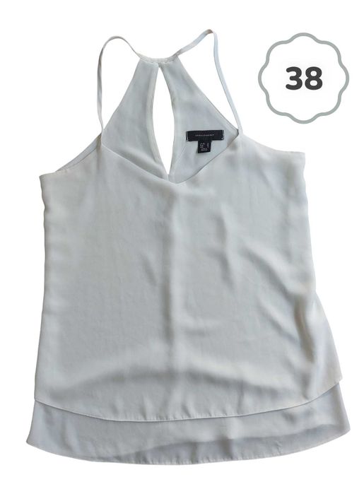 Top Alças Branco Primark 38
